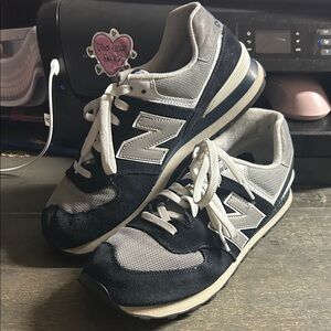 New Balance 574 Legacy Navy Blue U574LGRN Men's Shoes Sneakers sz 10.5 D MINT